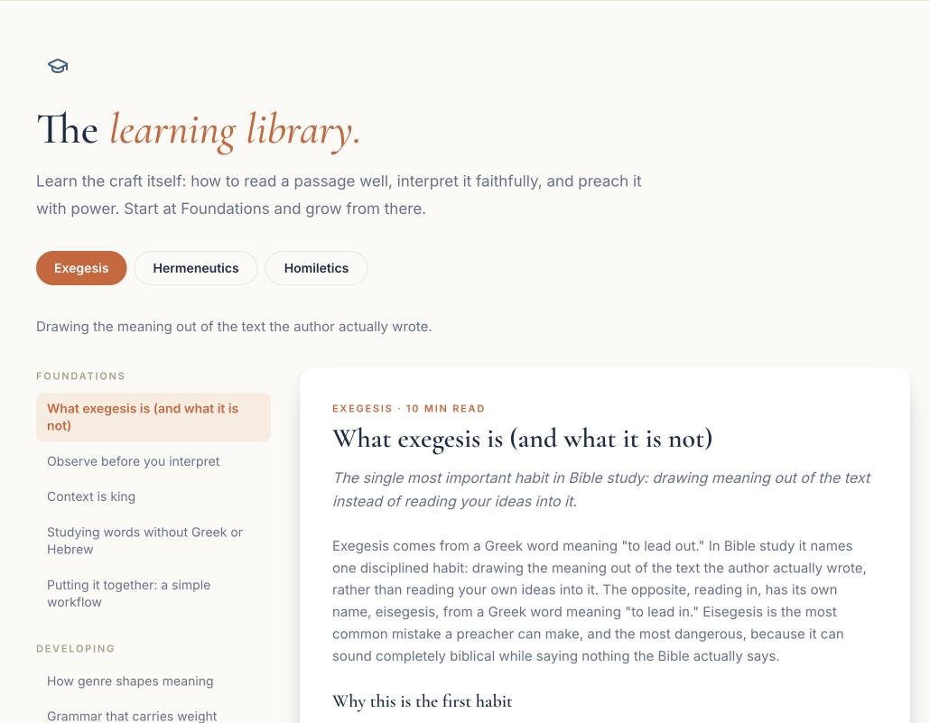 Grow with the Learning Library screen